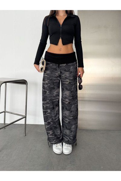 Ekim Store Camouflage Pattern Jogger Tracksuit
