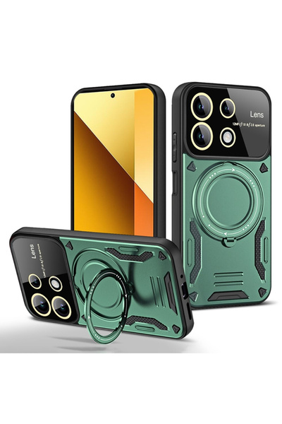 XGSM Husă blindată pentru Xiaomi Redmi Note 13 Pro 4G / Poco M6 Pro 4G, CamSh...