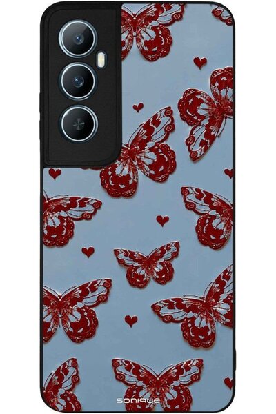 Sonique Θήκη Σειράς Diva για Realme C65 4G Πεταλούδες