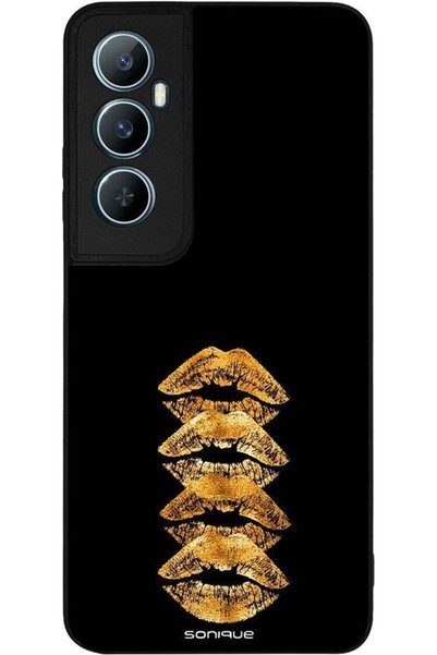 Sonique Θήκη Σειράς Diva για Realme C65 4G Χρυσά Φιλία