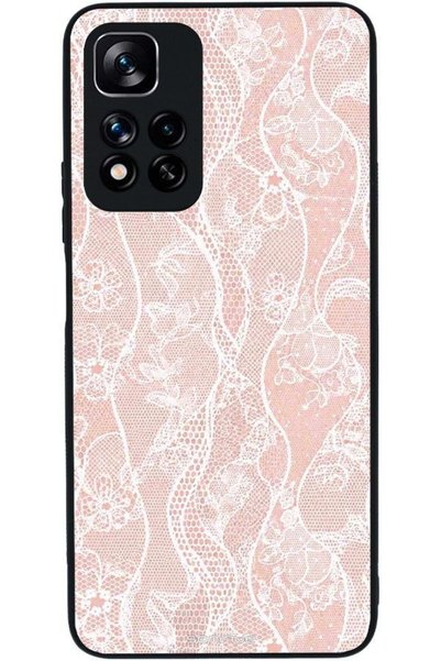 Sonique Θήκη Σειράς Diva για Xiaomi Redmi Note 11 Pro Plus 5G Ροζ Δαντέλα