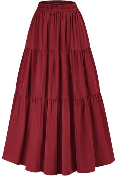 SCARLET DARKNESS تنورة كلاسيكية نسائية