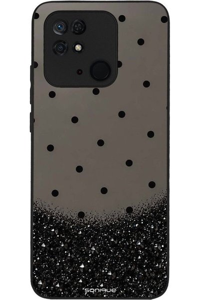 Sonique Θήκη Σειράς Diva για Xiaomi Redmi 10C με Πουά και Γκλίτερ
