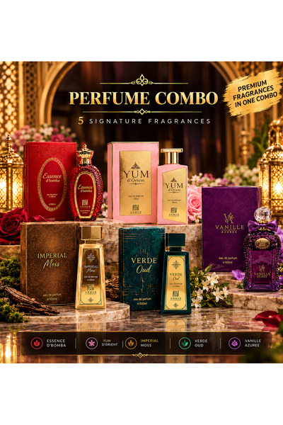 Ahmed Al Maghribi Perfume Combo – 5 Signature Fragrances for Men and Women, 1...