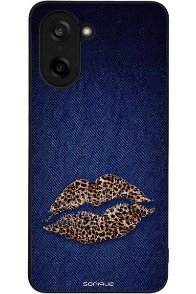 Sonique Θήκη Σειράς Diva για Oneplus Nord Ce 5 5G Ντένιμ Λεοπάρ