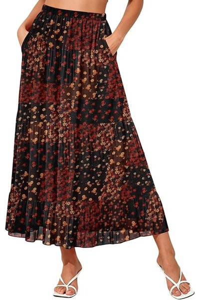 GENERAL NASHALYLY womens Pleated Skirt (pack of 1)