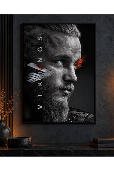 shop Vikings Duvar Posteri Çerçevesiz Vikingler Dizi Afişi Dekoratif Oda Posteri