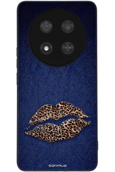 Sonique Θήκη Σειράς Diva για Honor Magic7 Lite 5G Ντένιμ Λεοπάρ