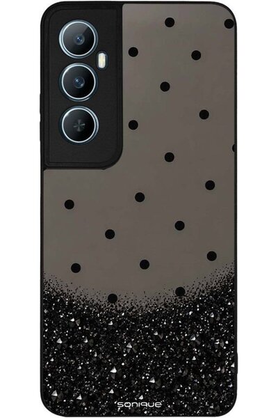 Sonique Θήκη Σειράς Diva για Realme C65 4G Πουά Γκλίτερ