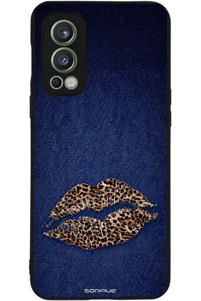 Sonique Θήκη Σειράς Diva για Oneplus Nord 2 5G Ντένιμ Λεοπάρ