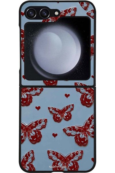 Sonique Θήκη Σειράς Diva για Samsung Galaxy Z Flip 5 Πεταλούδες