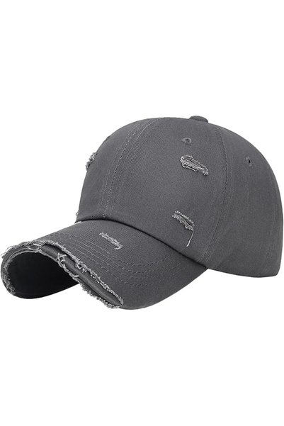KASTWAVE Men Baseball Caps, 100% Cotton Plain Solid Color Hat, Adjustable Bre...