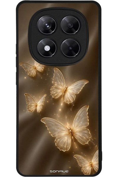 Sonique Θήκη Σειράς Diva για Xiaomi Redmi Note 14 Pro Plus 5G Χρυσές Πεταλούδες