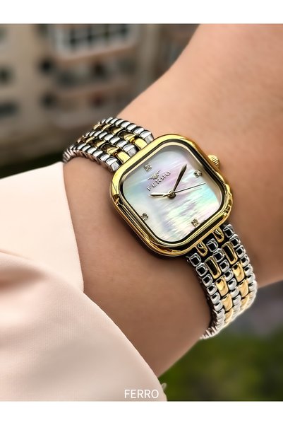 FERRO Mini case retro square women wrist watch