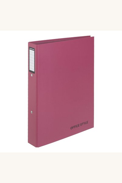 Comerivo Biblioraft A4 roz mat cu 2 inele, 24x31,5 cm