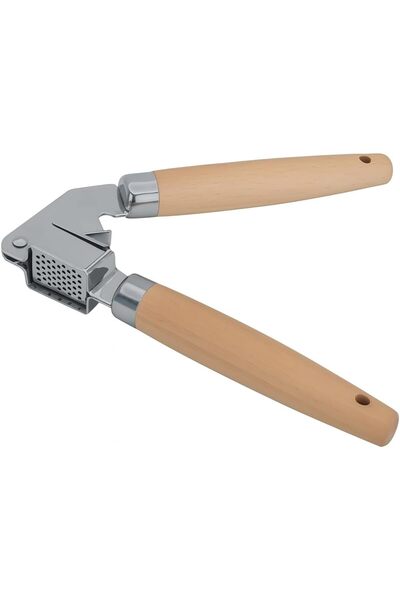 fitto Stainless Steel Garlic Press – Ergonomic Kitchen Essential for Crushing...