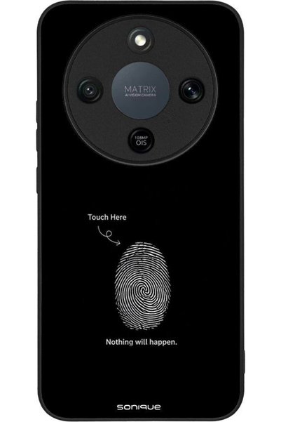 Sonique Ανδρική Θήκη για Honor Magic8 Lite 5G με Αντι-δακτυλικό Προστατευτικό