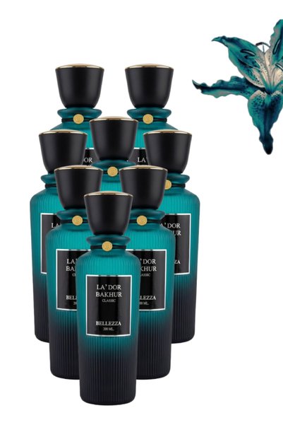 Bellezza 8 قطع La'dor Bakhur Classic Perfume 200مل