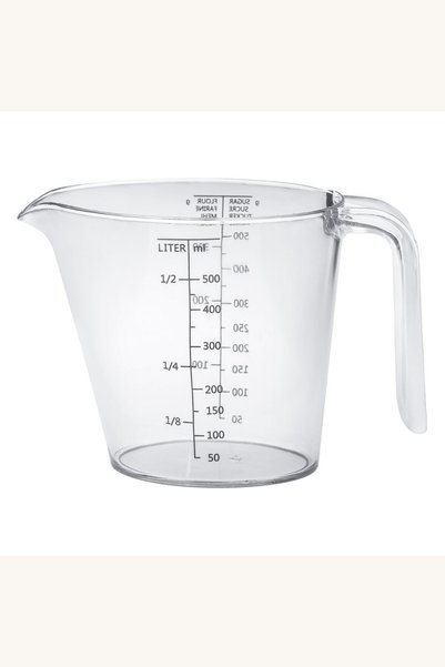 Comerivo Cana Masurare 500ml Plastic Transparent cu Gradatii pentru Zahar si ...