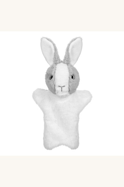 Comerivo Papusa de Plus Iepuras Gri 28cm pentru Teatrul Copiilor