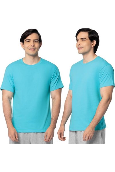 Fruit of the loom قمصان قطنية للرجال من إيفرسوفت، قابلة للتنفس وماصة للرطوبة ...
