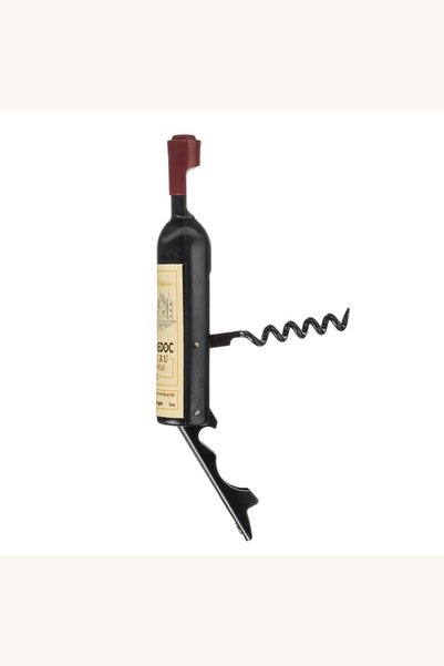 Comerivo Tirbuson tip sticla de vin cu magnet, 12cm - deschizator elegant