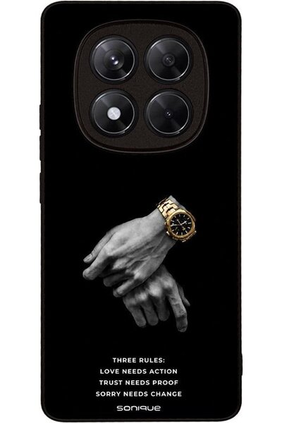 Sonique Ανδρική Έκδοση Θήκης για Xiaomi Redmi Note 14 Pro 4G Τρεις Κανόνες