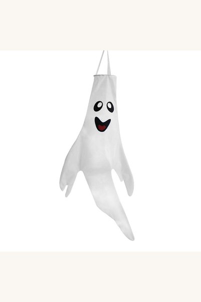 Comerivo Lampă fantomă suspendată pentru Halloween, 120 cm, cu lumină interio...