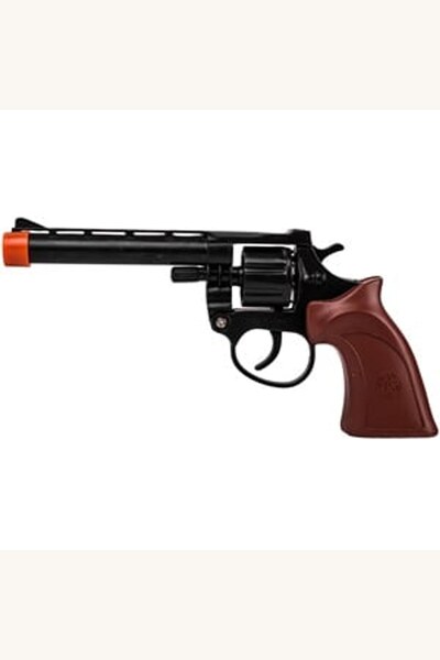 Comerivo Pistol tip Beretta cu capse, 8 focuri, design realist, 13cm
