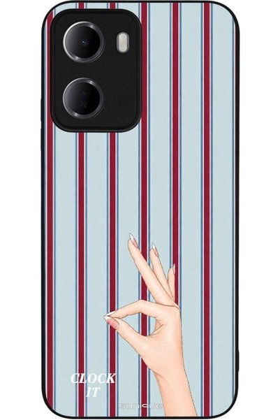 Sonique Σειρά Stripe Stories Θήκη για Xiaomi Redmi 15A 5G Clock It