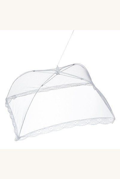 Comerivo Plasa pliabila alba pentru alimente 60x40cm - protectie impotriva in...