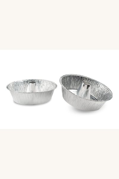 Comerivo Set 2 forme rotunde aluminiu pentru cozonac 25x8 cm