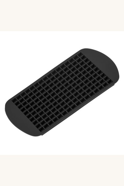 Comerivo Tocator gheata silicon negru 160 cuburi mini, 24x12x1cm