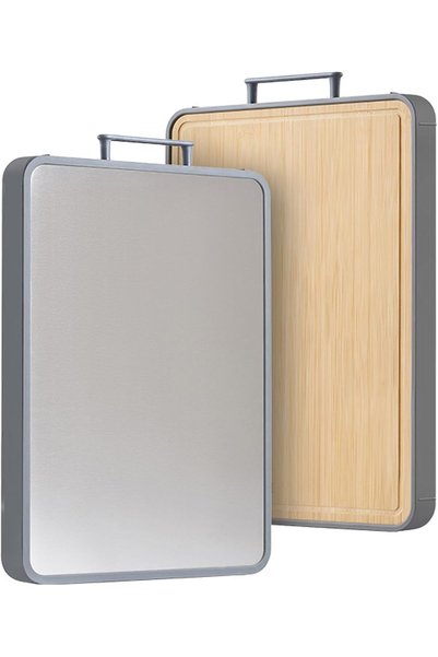 GENERAL Cutting Boards for Kitchen - Food Grade Double Sided Pure Titanium& B...
