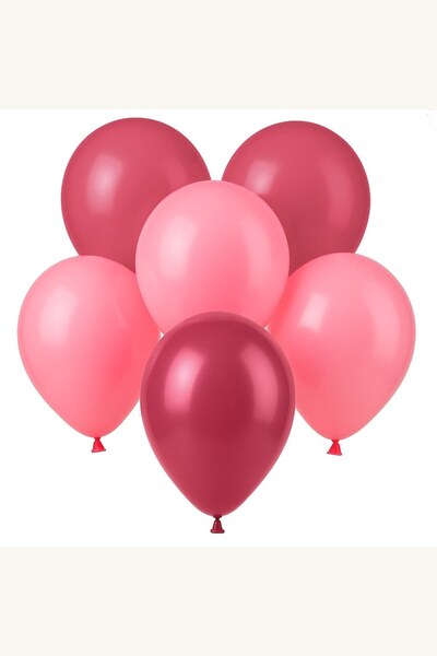 Comerivo 20 baloane pentru petrecere in roz, diametru 30cm - decor festiv cu ...