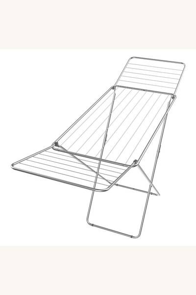 Comerivo Uscator metalic pentru rufe 180cm, structura robusta pliabila pentru...