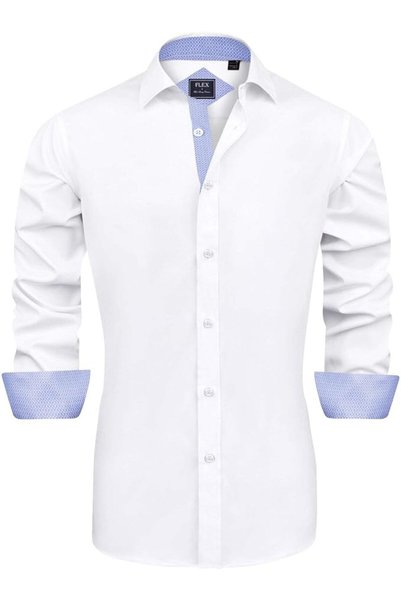 J.VER Womens Dress Shirts Long Sleeve Button Down Shirts Wrinkle-Free Solid W...