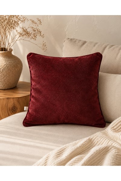 needle home textile .decoration Lusso Bordo Kirlent Kilifi (45X45)