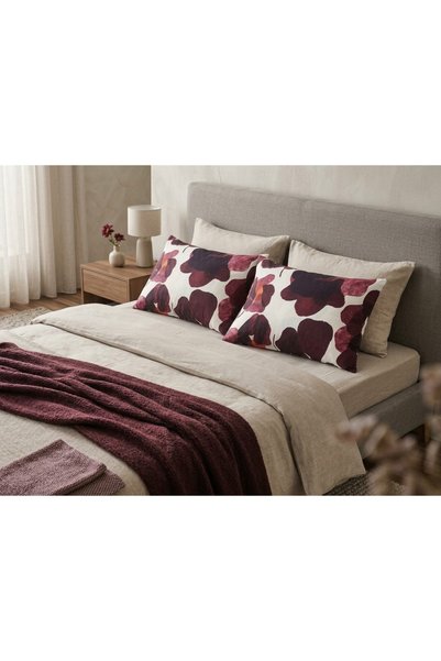 Taç Zorluteks Marimekko Pieni Valssi Pattern Pillowcase 2-Pack