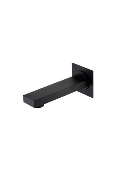 helemend Shower Head Square One Line Black Ne-16234 3B