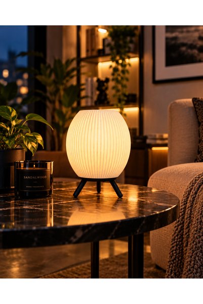 Mumluk dekoratif modern görünüm
