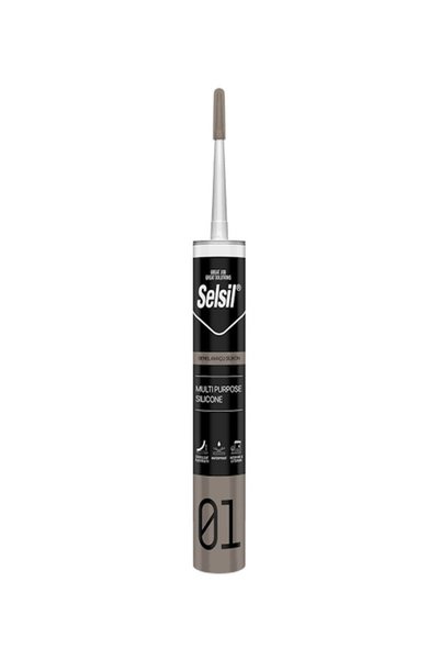 Selsil Genel Amaçlı Şeffaf Silikon 280gr