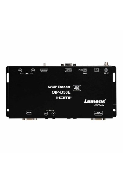 Lumens OIP-D50E – encoder AV prin IP 1G 4K