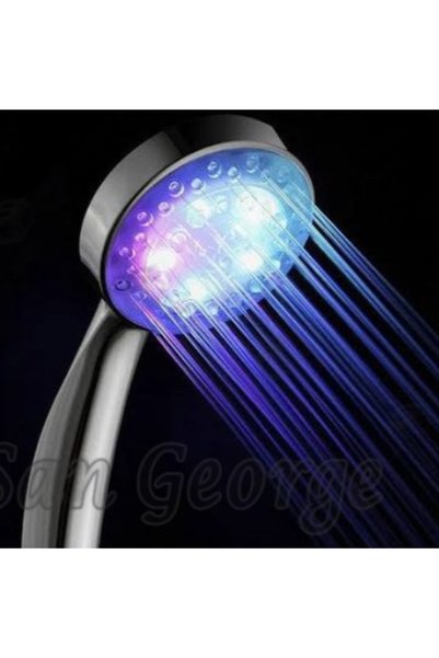 Euro Home Illuminated Shower Head -7 Special Colors from the World Company Do...