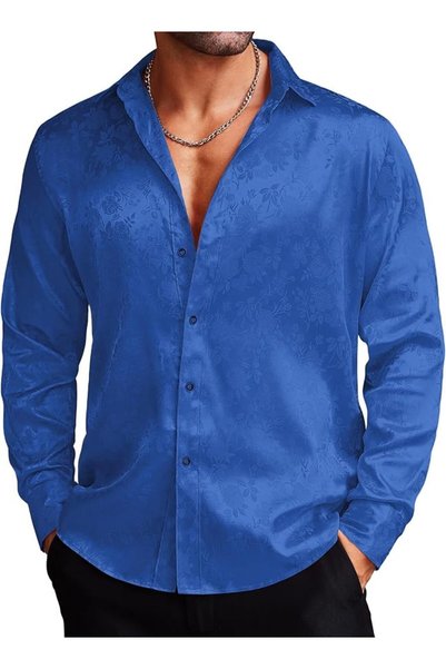 COOFANDY Men's Cotton Linen Henley Shirt Short Sleeve Hippie Casual Beach T-S...