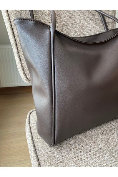 Bagzone Large Size Soft Leather Women's Bag En42 Uzn28