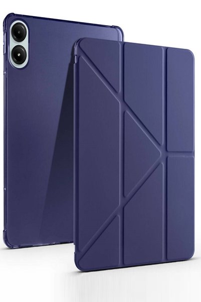 TEKNETSTORE Xiaomi Redmi Pad 2 Pro 12.1 inç Kılıf Katlanır Kalem Bölmeli Sili...