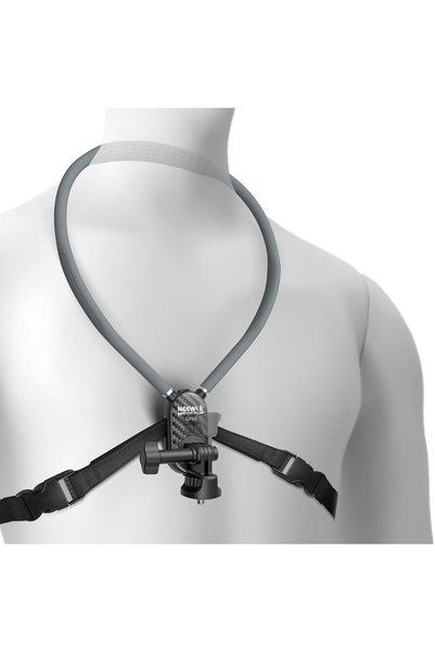 NEEWER Neck Mount Compatible with GoPro DJI Insta360 Action Cameras, GP49