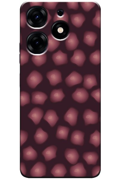 Zebana Tecno Spark 10 Pro Pebble Burgundy (Burgundy)