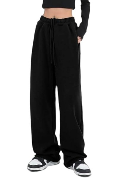 GENERAL Womens Wide Leg Sweatpants Casual Loose Yoga Pants Comfy Lounge Jogge...